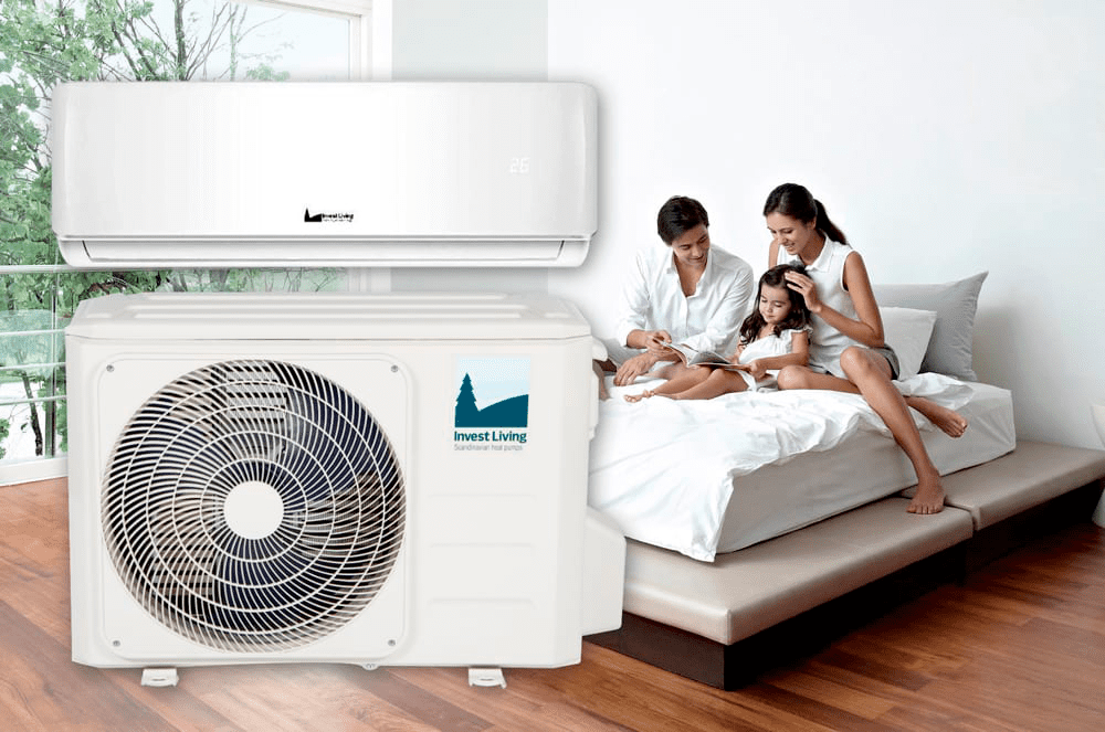 Invenst living varmepumper